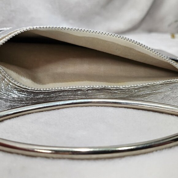 Vintage Silver Evening Clutch - Picture 7 of 10